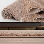 THE RUGS Living Room Rug - Shaggy Soft And Elegant Carpets For The Bedrooms And Kitchen, Easy To Clean, Many Different Sizes (60x110 cm, Beige) - Image 6