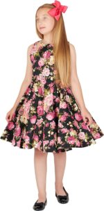 BlackButterfly Kids 'Audrey' Vintage 50's Girls Dress - Image 7