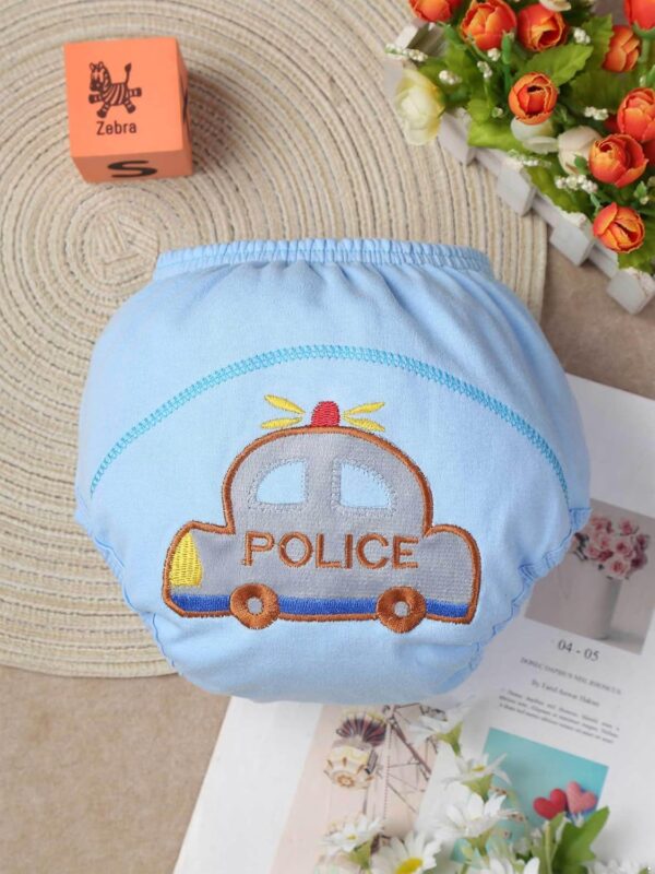 Alvivi Baby Girls Boys Soft Cotton Potty Training Underwear Washable Absorbent Bloomers Panties for Toddler - Image 2