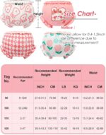 Happy Cherry - Baby Girls Boys Knickers Infant Ruffle Bloomer Shorts Panties Newborn Biefs Cotton Training Pants Toddler Underwear Little Kids Cute Pattern Breathable Soft Diaper Cover for 0-6 Years - Image 2