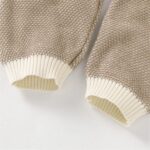 Dark Bloomers Toddlers Hat Boy Knitted Baby Jumpsuit Romper Cotton Outfits Sweater Set Girl Boys Romper&Jumpsuit Valentines Day Baby Girl - Image 2