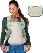 Infantino - Flip 4-in-1 Nature & Nurture Convertible Carrier - 4 Positions - Adjustable Lumbar - Waist Belt - Head Support - Ergonomic Seat - Padded Shoulder Straps - Recycled Materials - 1 Unit