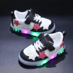 Girls Boys School Shoes - Kids Sports Athletic Shoes Toddler Little Kids Shoes Kids Athletic Shoes Light Up Trainers Kids Kids Sneakers Shoes Girls&Boys Trainers Children's Day Gift - Image 5