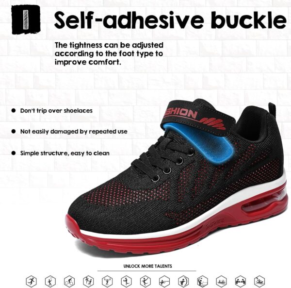 Boys Trainers Kids Running Walking Shoes Sport Shoes Breathable Athletic Sneakers - Image 6