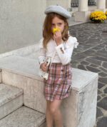 Miipat Girls Clothes Toddler Girl Outfits Set Skirt and Top Set Long Sleeves Baby Clothing 1-6 Years Spring Fall Girls Dress - Image 2