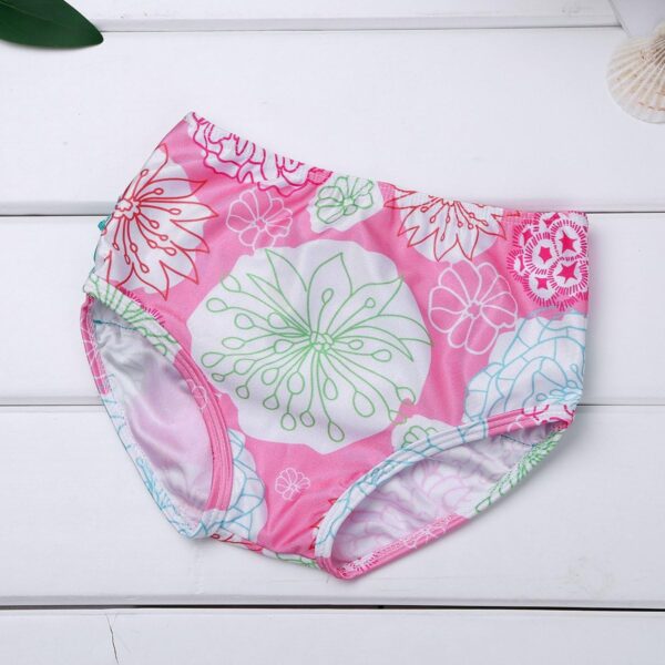 Freebily Toddler Baby Girls Two Piece Rash Guard Swimsuit Shirt Top with Bloomers Sun Protection Swimwear UPF 50+ - Image 6