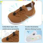 JIASUQI Baby Shoes for Baby Boys Girls First Walking Shoes Infant Non-Slip Breathable Trainers with Soft Rubber Sole Toddler Slip On Slippers Sneakers - Image 3