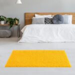 BORING PANDA Living Room Rug - Cosy, Soft and Easy-to-Clean Area Rugs for Bedrooms and Kitchens, (Yellow, 60 x 110 cm) - Image 2