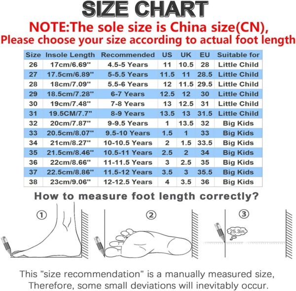 Girls White Dress Shoes Girls High Heeled Shoes Princess Shoes Primary School Students Single Shoes Children Leather Shoes Dress Shoes Boys' Loafers - Image 6