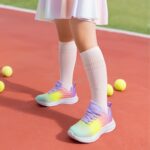 Trainers for Boys Girls Lace-up Athletic Sneakers Durable Kids Running Shoes - Image 4