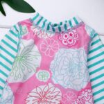 Freebily Toddler Baby Girls Two Piece Rash Guard Swimsuit Shirt Top with Bloomers Sun Protection Swimwear UPF 50+ - Image 5