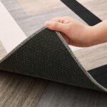 Hafaa Rugs Living Room - Area Rugs for Bedroom Modern Floor Carpet - Geometric style Durable Soft Touch Non Shedding Small Floor Rug Easy to Clean(40 x 60Cm, Milo Neutral) - Image 2