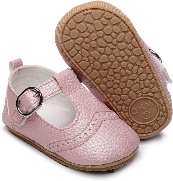 Kids Buckle Solid Girls Shoes Walk Strap First Casual Cute Baby Color Toddler Baby Shoes Boys Casual Boots Size 4 - Image 5