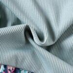 JiAmy Baby Girl Romper Dress Flowers Print Flutter Sleeve A Line Dresses Round Neck Ribbed Bow Clothes for Toddler - Image 2