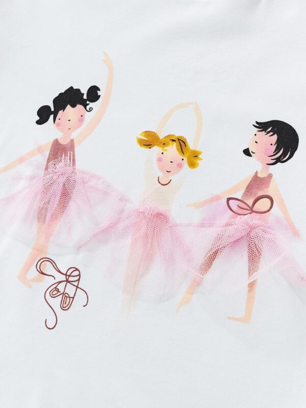 Toddler Girls Summer Short Outfits Clothes Set Kids Cute Unicorn Bunny Rainbow Animal Print Short Sleeve Cotton T-Shirt Tops and Shorts 2 Piece Crewneck Clothing Set Age 1-7 Years Old - Image 4