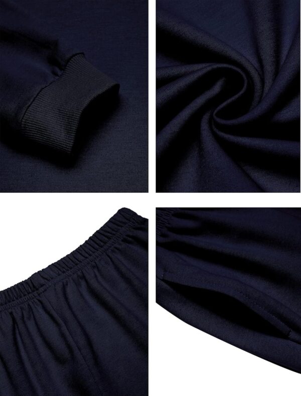 Arshiner Girls Tracksuit Set Kids 2 Piece Loungewear Activewear Outfits Girls Crop Tops Hoodies Long Sleeve Fashion Sweatshirts and Sweatpants 5-13 Years - Image 5