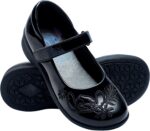 Disney Lilo and Stitch Shoes | Girls Black Shoes | School Shoes for Girls | Official Stitch Merchandise