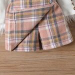 Miipat Girls Clothes Toddler Girl Outfits Set Skirt and Top Set Long Sleeves Baby Clothing 1-6 Years Spring Fall Girls Dress - Image 5