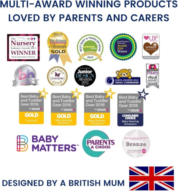 BundleBean - Babywearing Lightweight Raincover (Grey Elephant) - Waterproof & Windproof Baby Carrier, Includes Storage Bag, Silky-Soft Waterproof Fabric, Universal Fit, New Born to 4 Years Old - Image 6