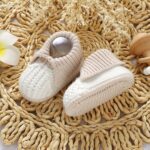 Neiwech Baby Booties Newborn Hand Knit Sock Shoes Soft Cozy First Walkers for Infant Boys Girls - Image 5