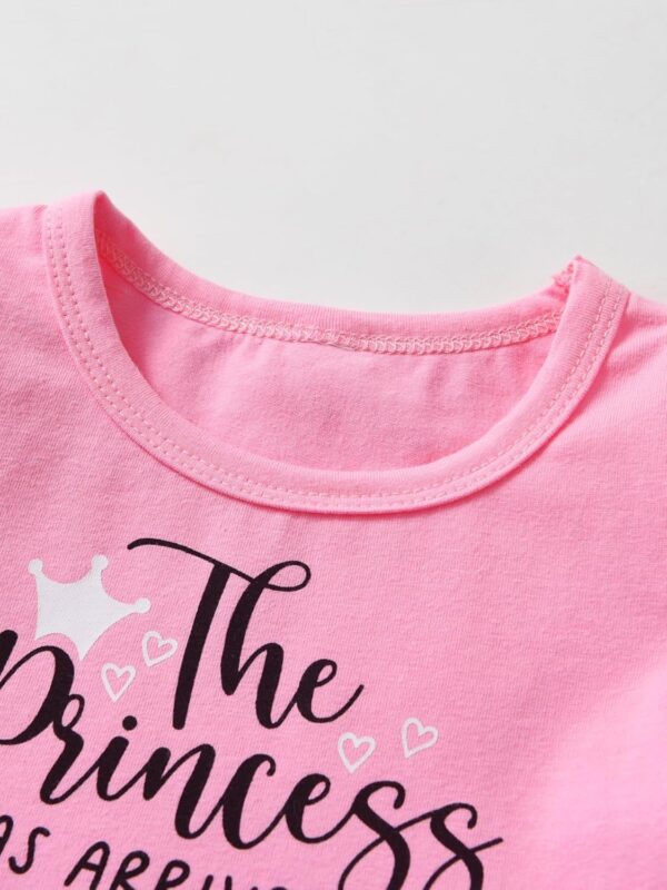 Planooar Toddler Baby Girl Clothes Outfit Ruffle Long Sleeve Tops+ Pants + Headband - Image 2