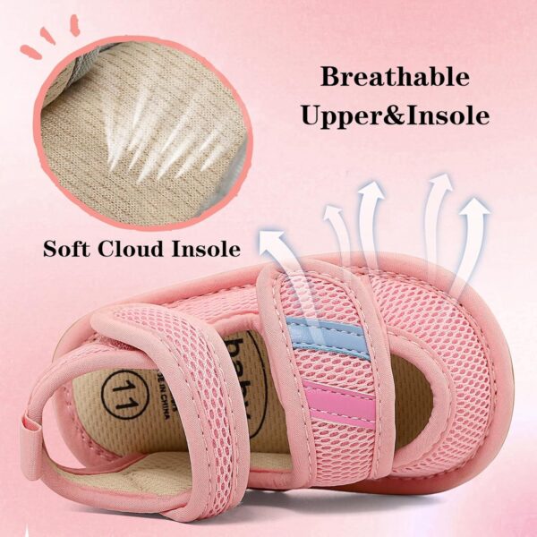 Baby Boys Soft Sole Sandals Toddler Anti-Slip Summer Crib First Walking Shoes - Image 3