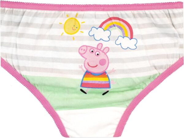 Peppa Pig Girls Piglet Underwear 5 Pack - Image 2
