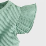 Similotey Toddler Baby Girl Summer Dress Floral Design Ruffle Dress for Baby Girls Sundress Outfits - Image 4