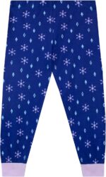 Disney Girls Pyjamas and Dressing Gown Set Frozen - Image 6
