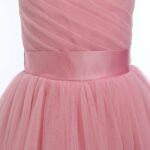 IBTOM CASTLE Flower Girls Tutu Dress Kids Embroidered Wedding Pageant Bridesmaid Dress Girl Pirncess Prom Birthday Party Dress Dance First Communion Ball Gown - Image 4