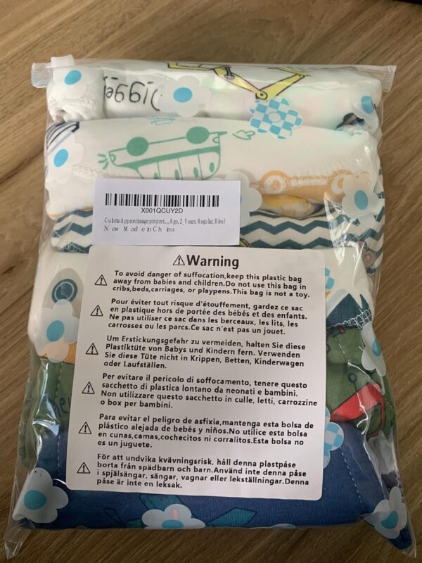 Heekcaa Potty Training Pants for Boys Girls，6 Packs Reusable Baby Toddler Training Pants Soft Washable, 2-6 Years - Image 8