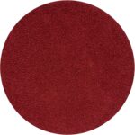 BORING PANDA Living Room Rug - Cosy, Soft and Easy-to-Clean Area Rugs for Bedrooms and Kitchens, (Red, 120 cm Round) - Image 7