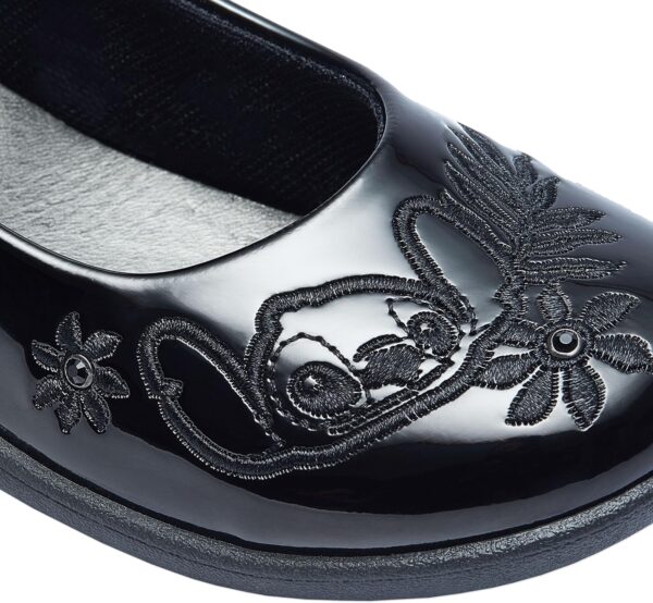 Disney Lilo and Stitch Shoes | Girls Black Shoes | School Shoes for Girls | Official Stitch Merchandise - Image 5