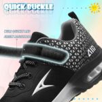 ASHION Boys Trainers Kids Sneakers Air Shoes Girls Tennis Running Walking Arch Support Lightweightreathable Sport Athletic - Image 2