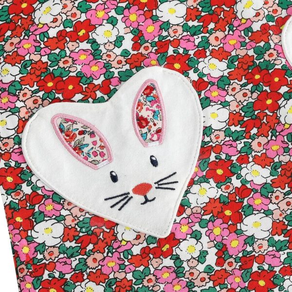 KAKU NANU Girls' Dresses Long Sleeve 2-7 Years Cotton Baby Girl Dress Tops A-Line Cartoon Casual Dresses - Image 4