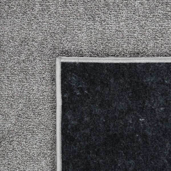 Paco Home Living Room Rug Plain Simple And Modern Short-Pile, Various Sizes and colours, Size:80x150 cm, Colour:Anthracite - Image 5