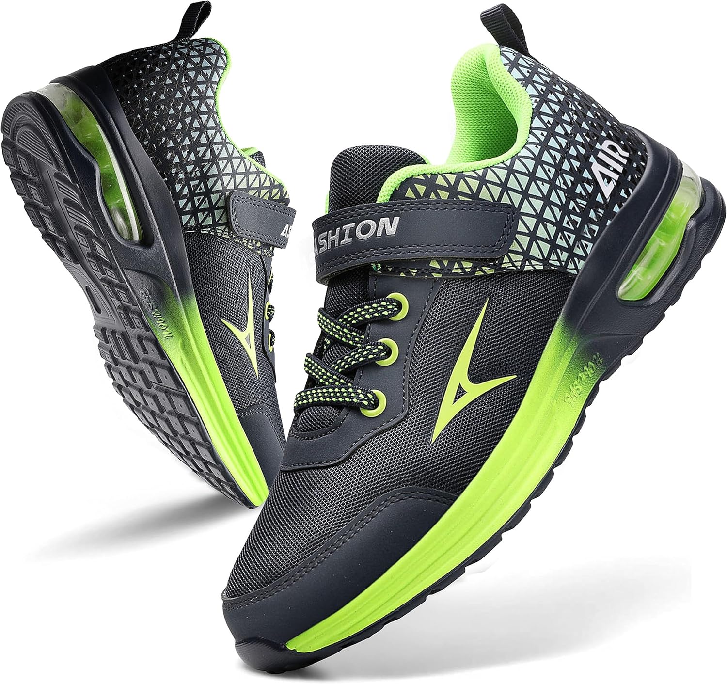 91BaDn8aAwL._AC_SL1500_.jpg ASHION Boys Trainers Kids Sneakers Air Shoes Girls Tennis Running Walking Arch Support Lightweightreathable Sport Athletic - Image 1