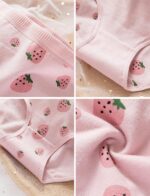 Happy Cherry - Cotton Briefs Underwear Girl Knickers Short Briefs Pants Underwear Pants Kids Underpants Comfortable Soft Breathable Panties with Colorful Cute Cartoon Pack 10 for Teenage 9-15 Years - Image 4
