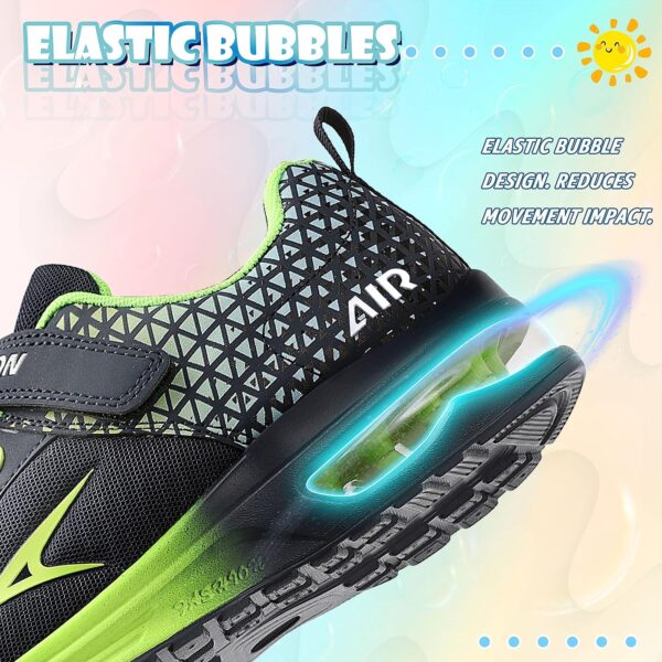 ASHION Boys Trainers Kids Sneakers Air Shoes Girls Tennis Running Walking Arch Support Lightweightreathable Sport Athletic - Image 4