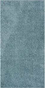 THE RUGS Living Room Rug - Shaggy Soft And Elegant Carpets For The Bedrooms And Kitchen, Easy To Clean, Many Different Sizes (60x110 cm, Duckegg Blue) - Image 6