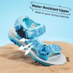 DREAM PAIRS Boys Girls Sandals Sports Outdoor Athletic Sandals for Kid Adjustable Strap Open Toe Summer Sneakers - Image 3