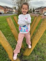 JiAmy Girls Cargo Trousers, Elastic Waist Casual Baggy Parachute Trousers Multi Pockets Dance Joggers Y2k Kids Pants for 5-14 Years - Image 5