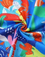 TCWWBB Girls Summer Dresses Unicorn Butterfly Floral Rainbow Casual Dress Polyester Shirt Short Sleeve Sleeveless Dress for Kids Age 2-8 Years Old - Image 7