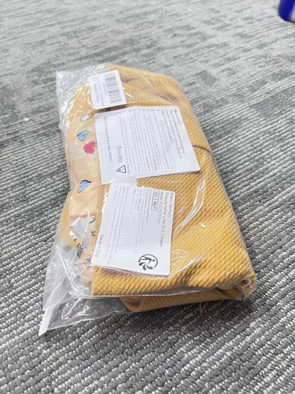 Yanmucy Toddler Baby Girls Dress and Coat Set 2PCS Honeybee Print Tutu Dresses Long Sleeve Lapel Cardigan Baby Girl Clothes Outfits - Image 13