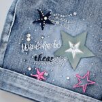 2-11T Little&Big Kids Girls Jumpsuit&Rompers Bib Overalls Colorful Tie-dye Shortalls Suspender Shorts Jeans Pants - Image 5