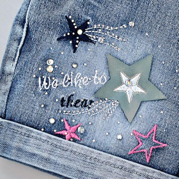 2-11T Little&Big Kids Girls Jumpsuit&Rompers Bib Overalls Colorful Tie-dye Shortalls Suspender Shorts Jeans Pants - Image 5