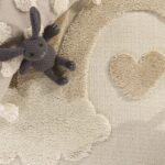 TT Home Kids Rug Carpet for Children Nursery Decor Boy Girl Soft 3D Sun Modern Soft, colour:Dark Cream Sand, Size:120 cm round - Image 3