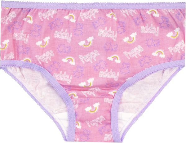 Peppa Pig Girls Piglet Underwear 5 Pack - Image 3