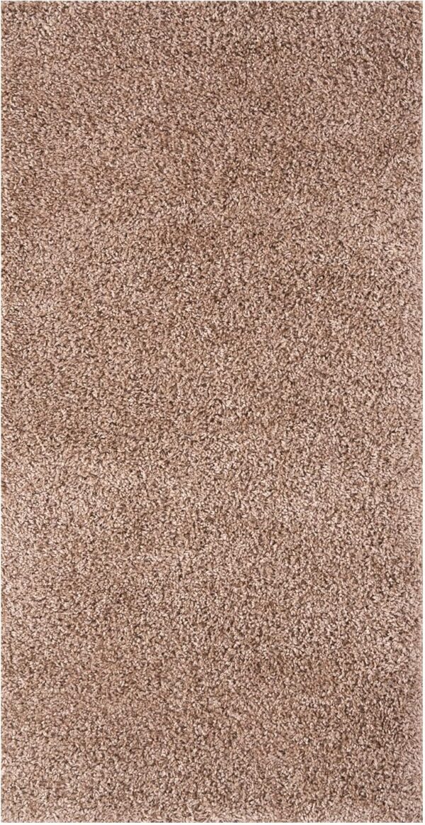 THE RUGS Living Room Rug - Shaggy Soft And Elegant Carpets For The Bedrooms And Kitchen, Easy To Clean, Many Different Sizes (60x110 cm, Beige) - Image 7