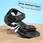 DREAM PAIRS Boys Girls Sandals Sports Outdoor Athletic Sandals for Kid Adjustable Strap Open Toe Summer Sneakers - Image 3